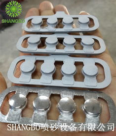 廠家直銷高效環(huán)保雙槍滾筒式去毛刺自動(dòng)噴砂機(jī)，專注電木與五金產(chǎn)品批發(fā)